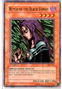 Yugioh! Witch of the Black Forest - SDP-014 - Common - Unlimited Edition Near Mi - Image 1