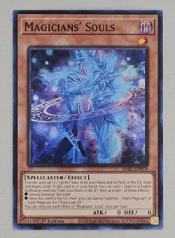 Magicians' Souls RA02-EN014 Super Rare NM Yugioh Holo - Image 1