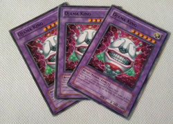 Yugioh DP2-EN015 Ojama King common x3 cards unlimited Vintage - Image 1