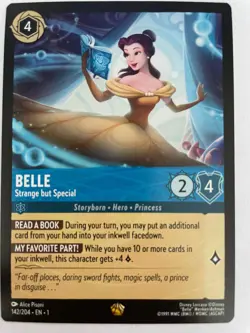Belle - Strange But Special - 142/204 - Non Holo - The First Chapter Lorcana - Image 1