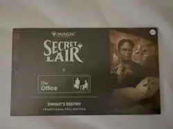 MTG Secret Lair X The Office: Dwight's Destiny Foil Edition SEALED & IN HAND - Image 1