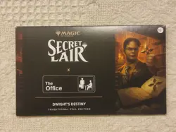 New MTG Secret Lair x The Office: Dwight's Destiny Foil Edition | Sealed | 2025 - Image 1