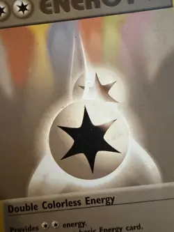 Double Colorless Energy 124/130 Base Set 2 Uncommon Pokemon Card - Image 4