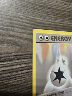 124/130 Double Colorless Energy Pokemon Tcg Base Set 2 LP - Image 4