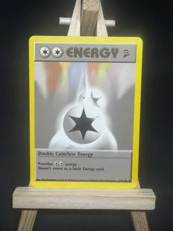 Double Colorless Energy 124/130 Base Set 2 Non-Holo Regular Uncommon Pokemon TCG - Image 1