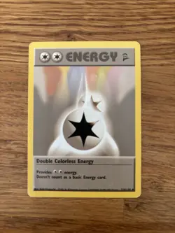 Double Colorless Energy 124/130 Base Set 2 Non-Holo Regular Uncommon Pokemon TCG - Image 1