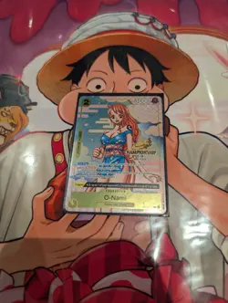 One Piece Nami O-Nami OP06-101 CS 25-26 Championship Stamp Promo Card M/NM - Image 1