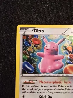 Pokemon TCG Ditto XY40 Black Star Promo Holo Card NM Condition - Image 5