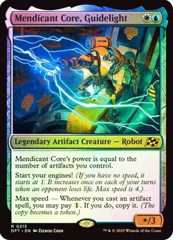 Mendicant Core, Guidelight (0213) - Aetherdrift - Rare (Foil) - Image 1