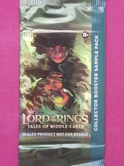 Magic The Gathering LORD OF THE RINGS COLLECTOR BOOSTER SAMPLE PACK sealed MTG - Image 1