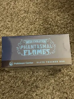 Pokemon TCG Phantasmal Flames Pokemon Center ETB Factory Sealed - Image 2