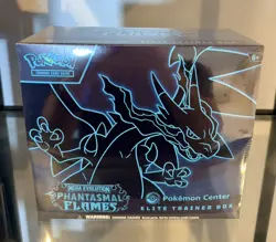 Pokemon TCG Phantasmal Flames Pokemon Center ETB Factory Sealed - Image 1