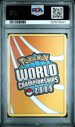 2009 POKEMON WORLD CHAMPIONSHIPS PROMO LUXDRILL #109 LUXRAY GL LV.X PSA 8 - Image 2