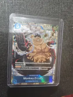 One Piece TCG Monkey.D.Luffy OP11-058 Carrying On His Will OP13 Treasure Rare TR - Image 4