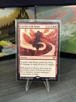 Crackle with Power Strixhaven: School of Mages Regular - Image 1