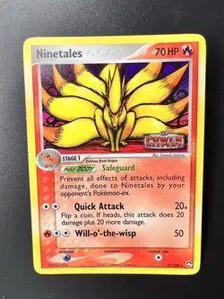 Pokemon TCG Ninetales 19/108 Reverse Holo EX Power Keepers Stamped 2007 LP - Image 1