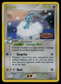 Altaria - 2/108 - Ex Power Keepers Reverse Holo Rare Pokemon Card - NM - Image 1