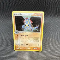 Pokemon Armaldo 3/108 LP/NM 2007 EX Power Keepers Holo *see photos* - Image 1