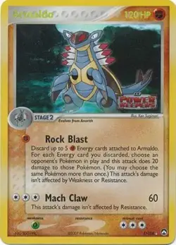 Armaldo - 3/108 - Pokemon Power Keepers Reverse Holo Rare HP - Image 1