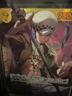 Trafalgar Law OP10-119 SEC Japanese One Piece TCG Card Royal Blood NM - Image 1