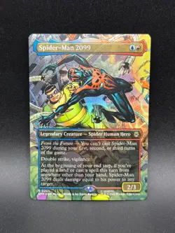 MTG Spider-Man 2099 R Marvel's Spider-man #205 FOIL - Image 1