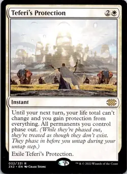 Teferi's Protection 32 Double Masters 2022 NM MTG - Image 1