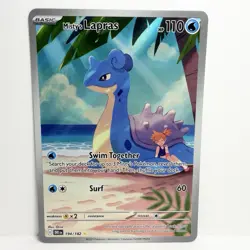 Pokemon Misty's Lapras Holo Illustration Rare Card 194/182 SV10 Destined Rivals - Image 1