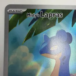 Pokemon Misty's Lapras Holo Illustration Rare Card 194/182 SV10 Destined Rivals - Image 3