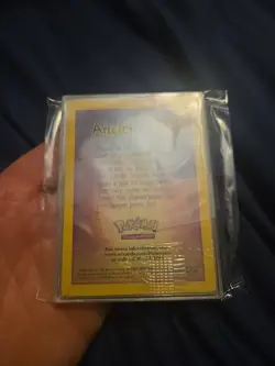 Pokemon Ancient Mew Sealed 2000 Movie Promo Holo New - Image 3