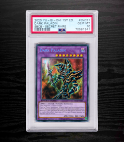 Yu-Gi-Oh Dark Paladin SBCB-EN021 1st Edition Secret Rare Speed Duel 2020 PSA 10 - Image 3