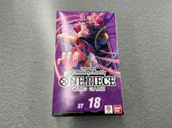 One Piece TCG - Starter Deck ST-18 Purple Monkey.D.Luffy - English Sealed - Image 1