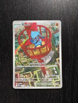 Riolu | Mega Evolutions | 010 | ETB Promo Pokemon Center Stamped TCG - Image 1