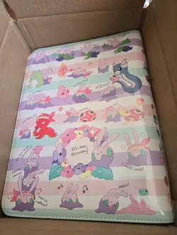 Pokemon Center Exclusive TCG We're Goomy Zip Binder 9 Pocket 360 Cards - Image 1