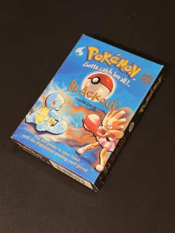 *MINT* 1999 Pokemon Card Vintage EMPTY BOX (Blackout Theme Deck) WOTC - Image 2
