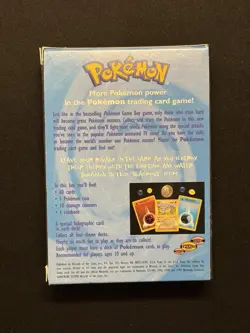 *MINT* 1999 Pokemon Card Vintage EMPTY BOX (Blackout Theme Deck) WOTC - Image 3