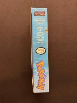 *MINT* 1999 Pokemon Card Vintage EMPTY BOX (Overgrowth Theme Deck) WOTC - Image 4