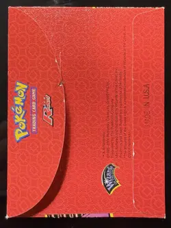 Dark Arbok W Stamp 19/82 Pokemon Team Rocket With Red Envelope 2001 Rare - Image 5