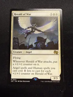 Herald of War - NM - Foundations Jumpstart MtG - Image 1