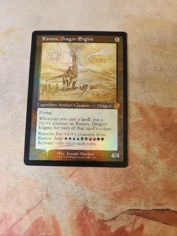 Ramos, Dragon Engine Schematic Foil The Brother's War Retro Artifacts MTG NM - Image 1