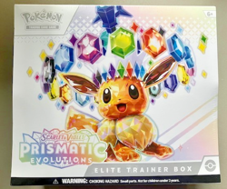 Pokemon TCG Scarlet Violet Prismatic Evolutions Elite Trainer Box ETB New Sealed - Image 1