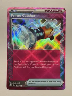 Pokemon TCG - Prime Catcher - Temporal Forces 157/162 Ace Spec Holo - Image 1
