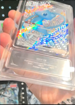 2025 Pokemon Cards CHN. Metal Tags Mew EX 188/151 SSR PCG 9 (SAME AS PSA 9) - Image 2