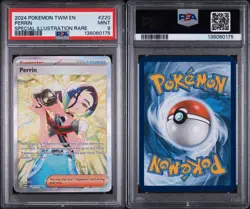 Pokemon Perrin Twilight Masquerade Special Illustration #220 PSA 9 - Image 3