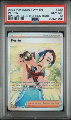 Perrin 220/167 Sv06: Twilight Masquerade Special Illustration Rare PSA 10 - Image 1
