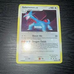 Salamence LV.62 18/132 Holo Bleed Rare Pokemon Card Pokemon TCG Secret Wonders - Image 1