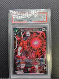 Dragon Ball Super Jiren, Supreme Readiness Promotion Cards P-478 Foil PSA 10 - Image 1
