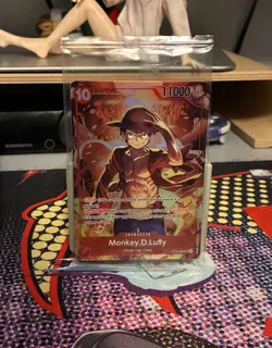 Sealed Monkey.D.Luffy ST10-006 SR Treasure Booster Set Promo One Piece Card Game - Image 1