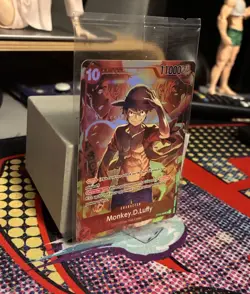 Sealed Monkey.D.Luffy ST10-006 SR Treasure Booster Set Promo One Piece Card Game - Image 2