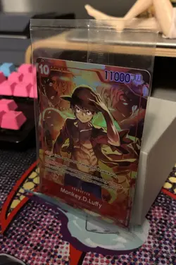 Sealed Monkey.D.Luffy ST10-006 SR Treasure Booster Set Promo One Piece Card Game - Image 3