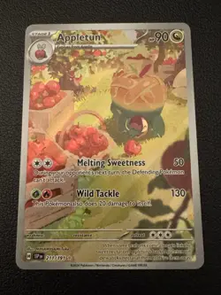 Pokemon TCG Appletun Illustration Rare 211/191 Surging Sparks - Image 1
